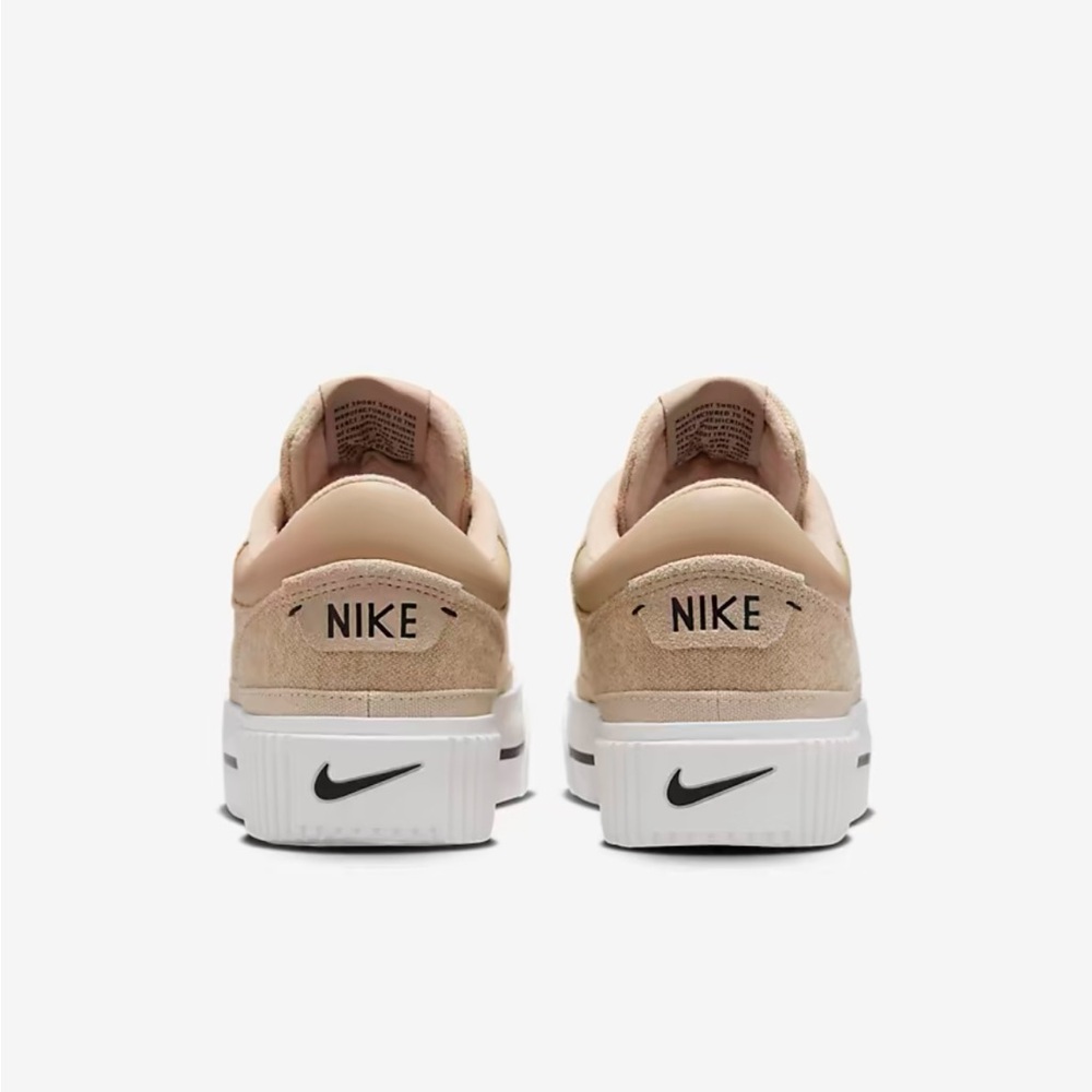 Nike Women's Tan and Black Legacy Lift Sneakers- NWOT - Picture 3 of 7